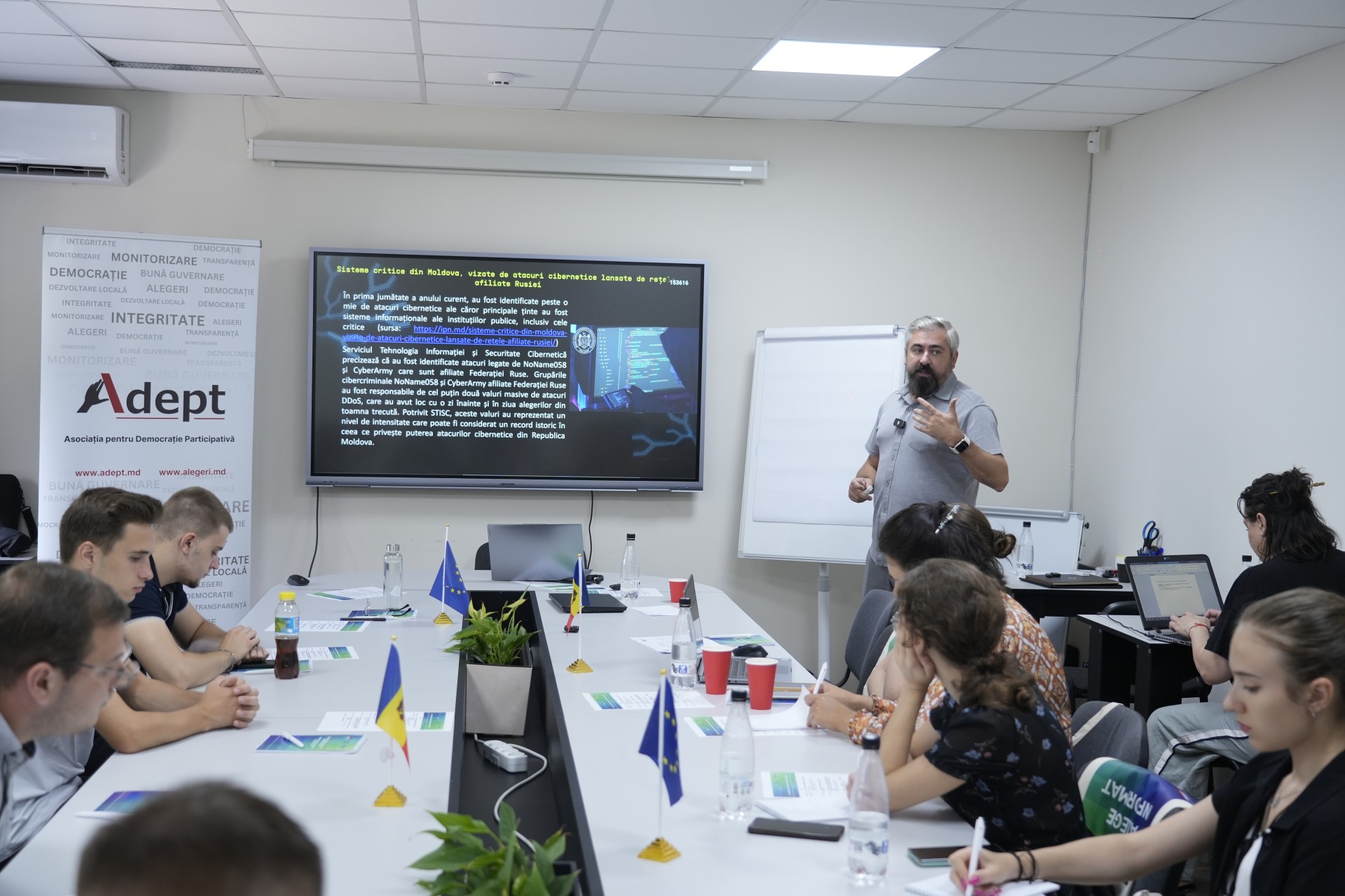 Protejarea integrității informaționale în alegerile din Moldova – un exercițiu de vigilență democratică, desfășurat la Bălți